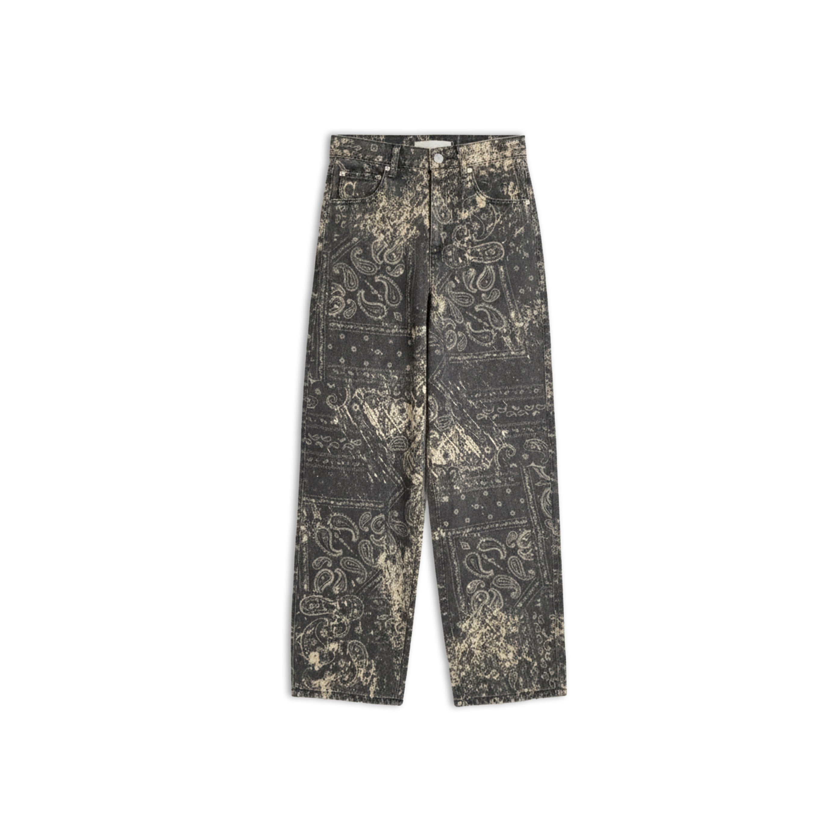 PAISLEY GRUNGE BAGGY BOTTOMS