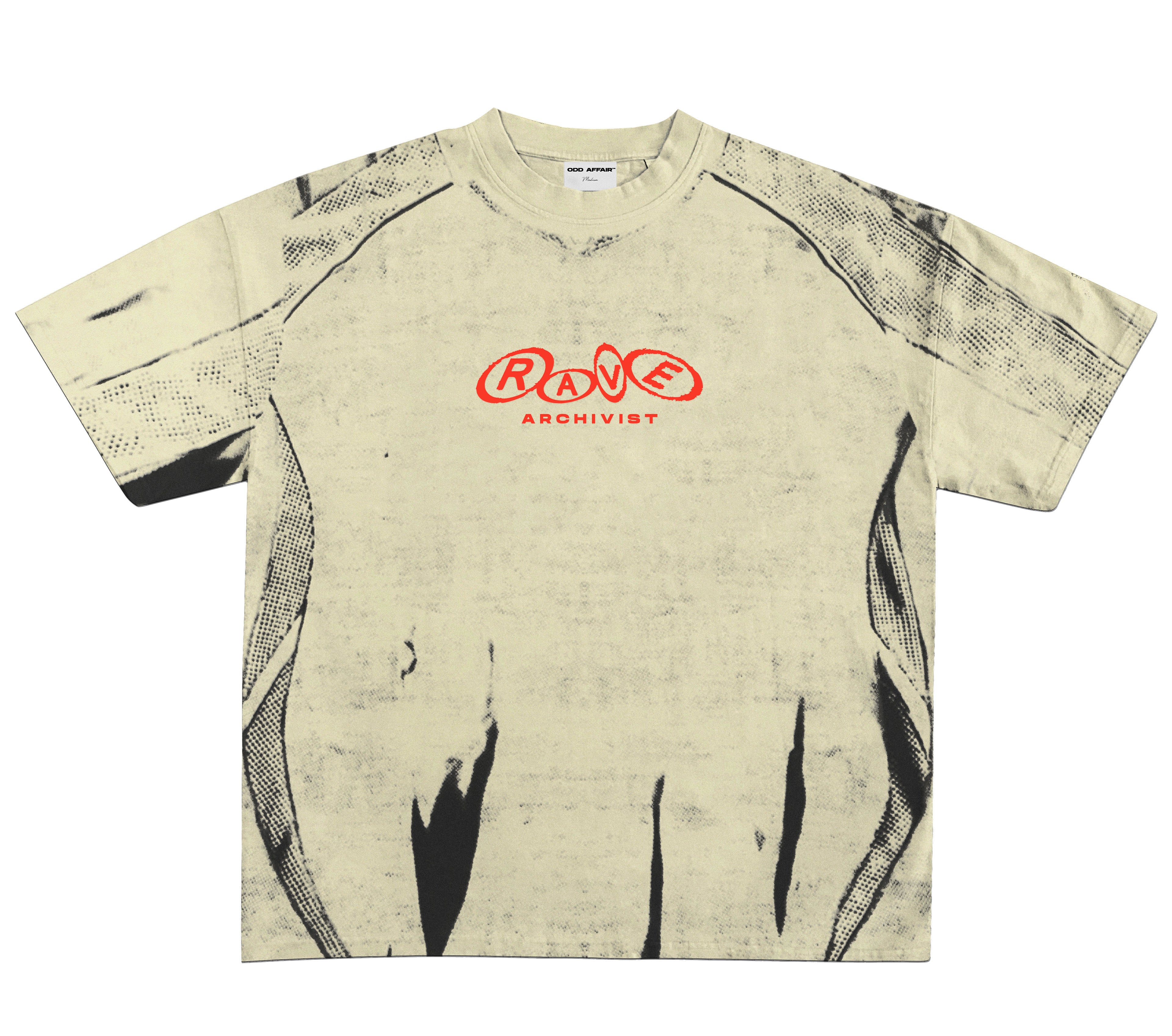 RAVE ARCHIVIST T-SHIRT SAND