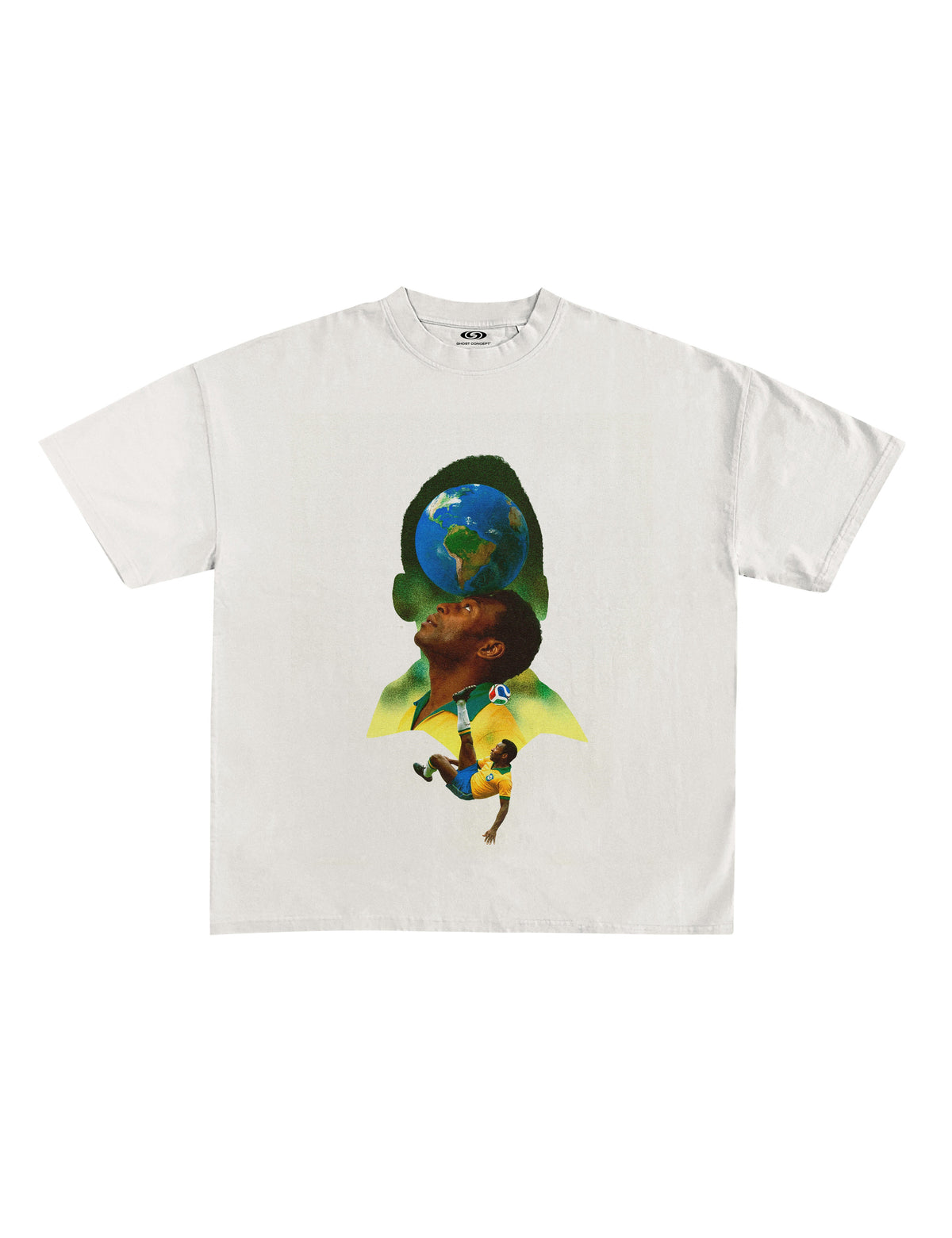 Pele "The King of Football" Graphic Tee