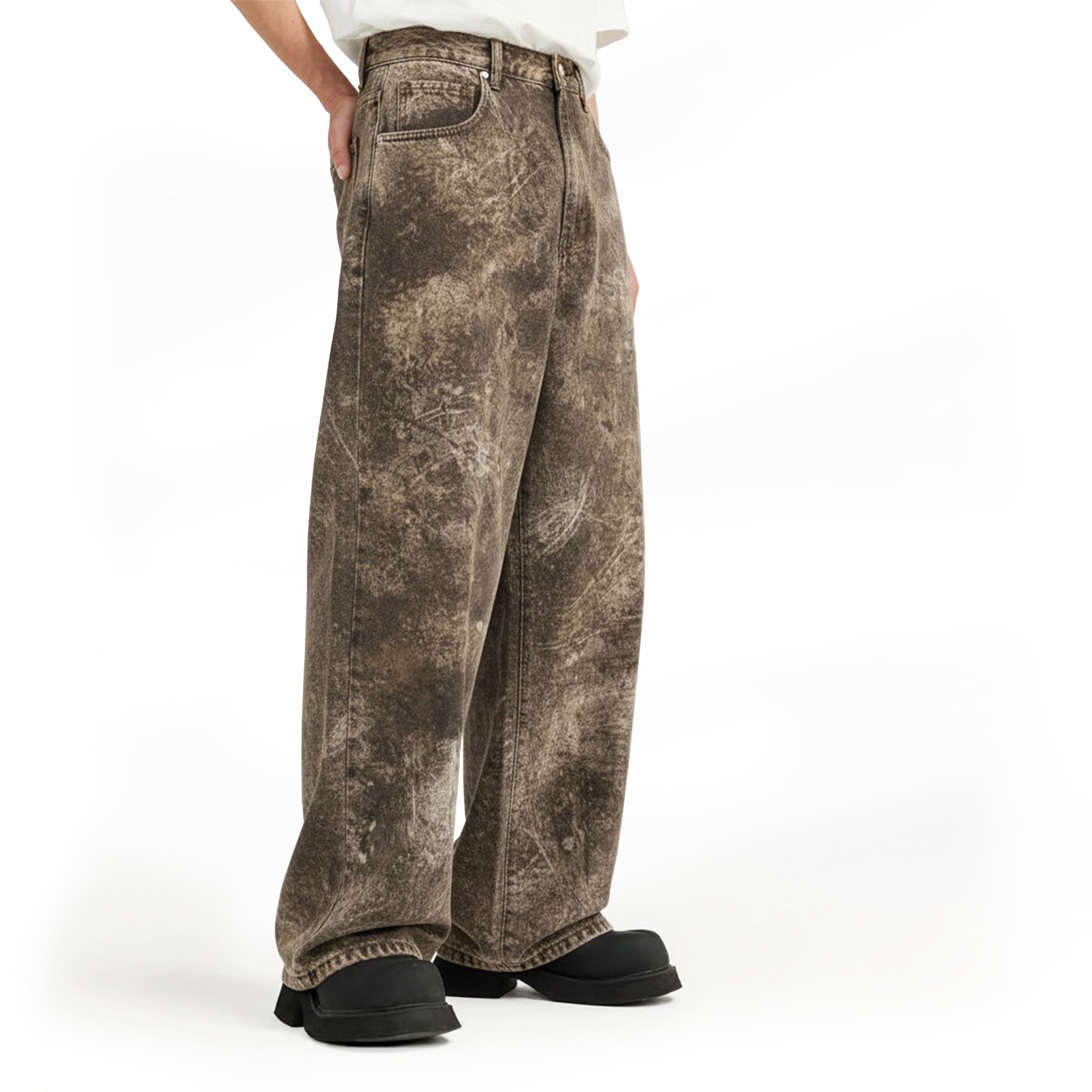 RUST ICE BAGGY BOTTOMS