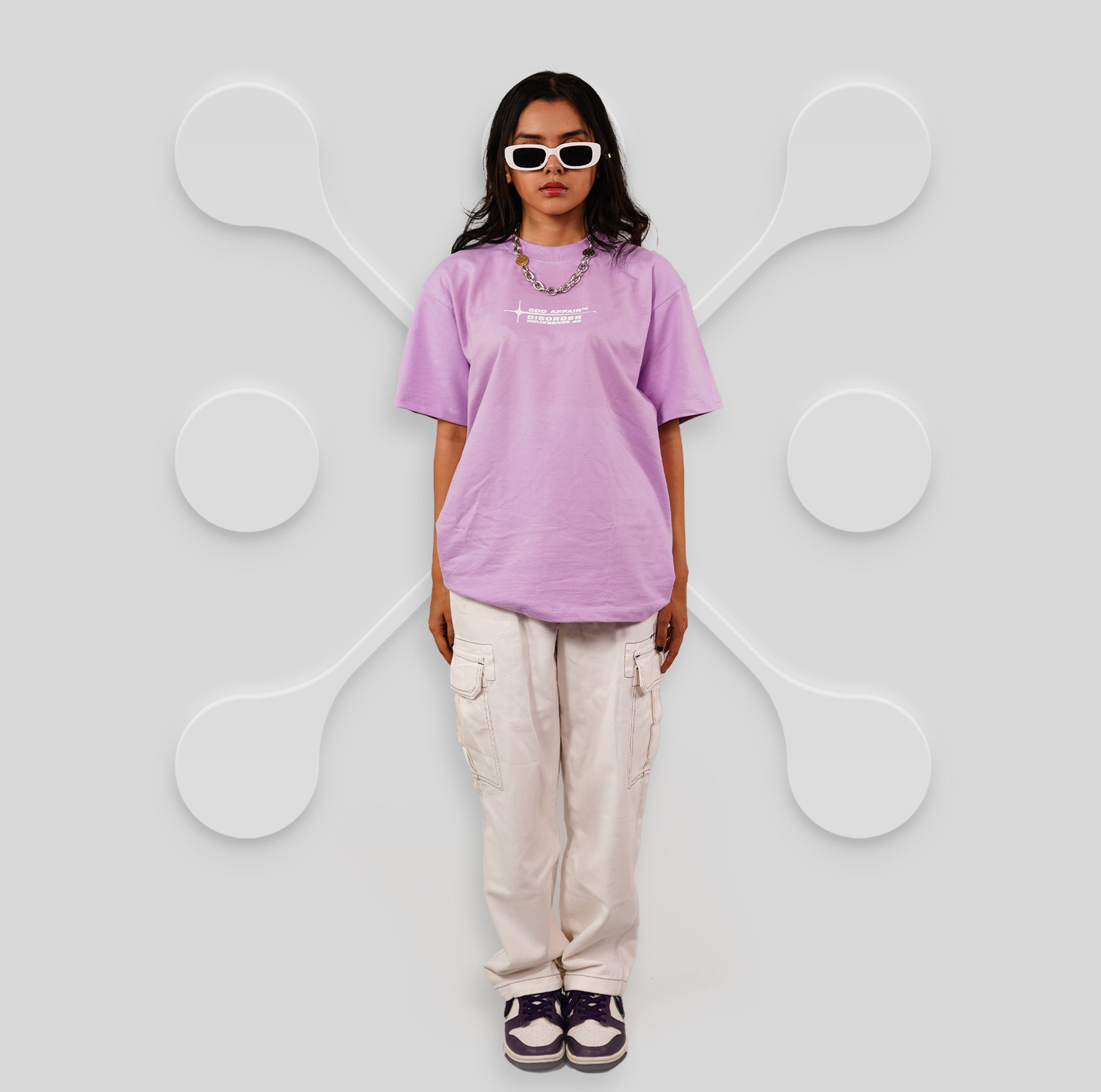 DISORDER LAVENDAR T-SHIRT