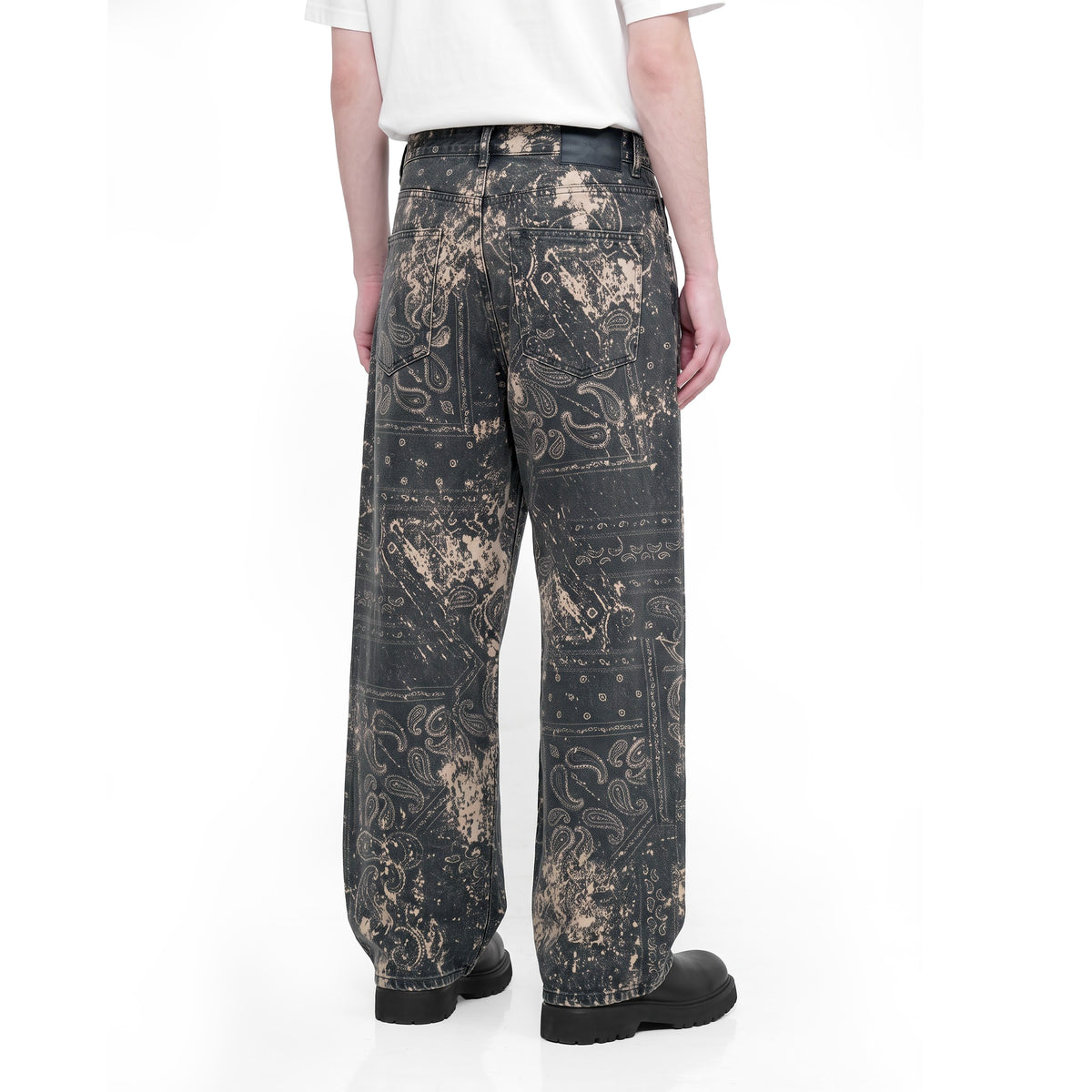 PAISLEY GRUNGE BAGGY BOTTOMS