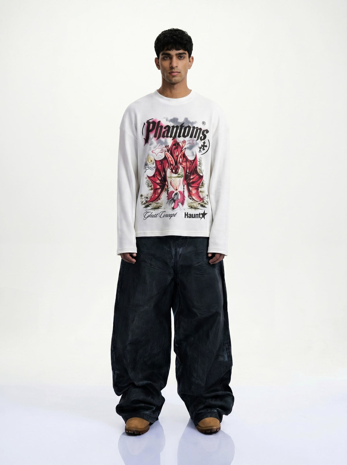 Phatoms Waffle Long Sleeve Tee