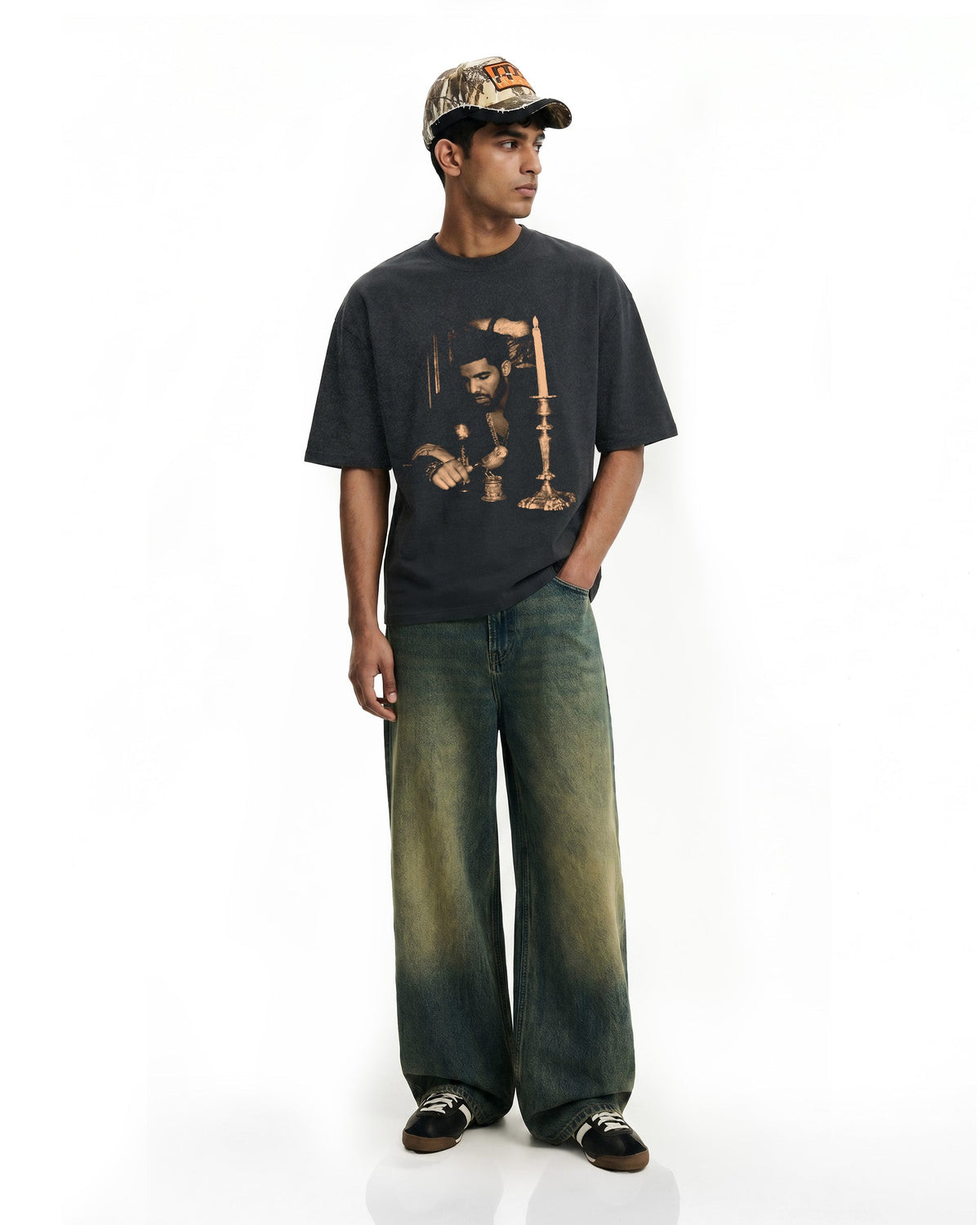 Take Care Graphic Tee – Vintage Wash